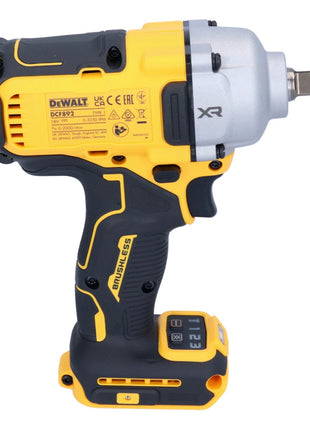 Llave de impacto a batería DeWalt DCF 892 NT 18 V 813 Nm 1/2" sin escobillas + TSTAK - sin batería, sin cargador