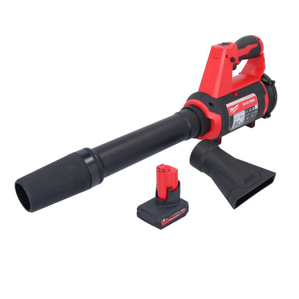 Milwaukee M12 BBL-501 Soffiatore a batteria 12 V + 1x batteria 5,0 Ah - senza caricatore