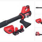 Milwaukee M12 BBL-602 akumulatorowa dmuchawa 12 V + 2x akumulator 6,0 Ah + ładowarka