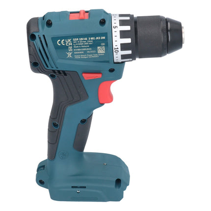 Taladradora atornilladora a batería Bosch GSR 18V-45 Professional 18 V 45 Nm sin escobillas + maletín en L - sin acumulador, sin cargador