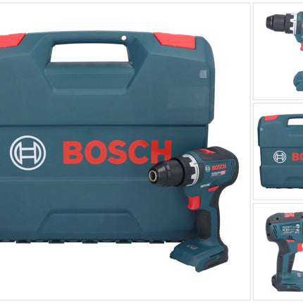 Bosch GSR 18V-55 Taladro atornillador profesional a batería 18 V 55 Nm sin escobillas + maletín en L - sin acumulador, sin cargador