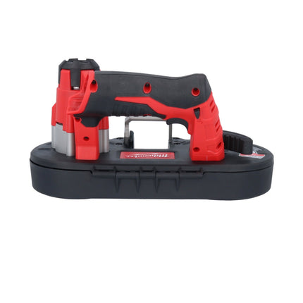 Sierra de cinta a batería Milwaukee M12 BS-602 12 V 41 x 41 mm + 2x baterías 6,0 Ah + cargador