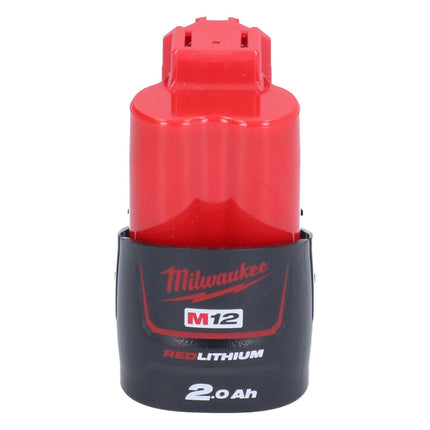 Bomba de trasiego sin cable Milwaukee M12 BSWP-201 12 V 34 l/min + 1x batería recargable 2,0 Ah - sin cargador