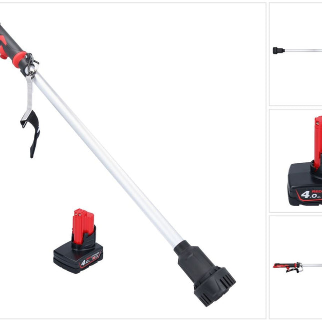 Bomba de trasvase a batería Milwaukee M12 BSWP-401 12 V 34 l/min + 1x batería 4,0 Ah - sin cargador