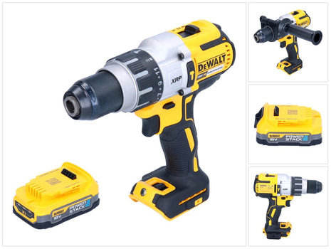 DeWalt DCD 996 N Perceuse-visseuse à percussion sans fil 18 V 95 Nm Brushless + 1x batterie 1,7 Ah - sans chargeur