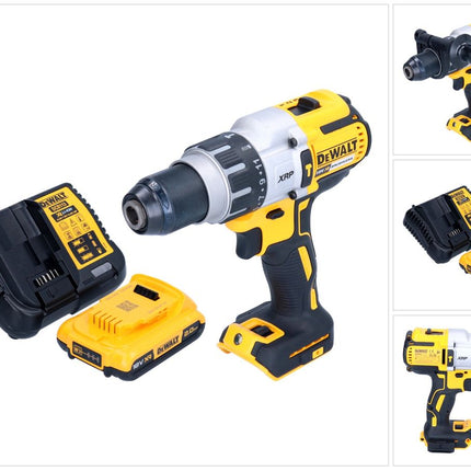 DeWalt DCD 996 D1 Akku Schlagbohrschrauber 18 V 95 Nm Brushless + 1x Akku 2,0 Ah + Ladegerät