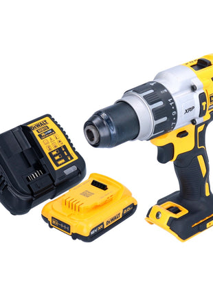 Taladro percutor inalámbrico DeWalt DCD 996 D1 18 V 95 Nm sin escobillas + 1x batería 2,0 Ah + cargador