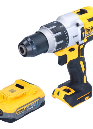 Taladro percutor inalámbrico DeWalt DCD 996 N 18 V 95 Nm sin escobillas + 1x batería Powerstack 5,0 Ah - sin cargador