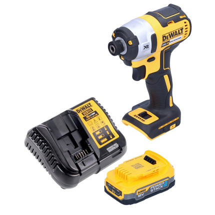 DeWalt DCF 887 E1 cordless impact wrench 18 V 205 Nm 1/4" brushless + 1x rechargeable battery 1.7 Ah + charger
