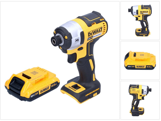 DeWalt DCF 887 N cordless impact wrench 18 V 205 Nm 1/4" brushless + 1x rechargeable battery 2.0 Ah - without charger