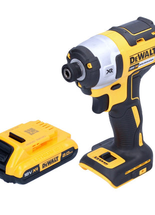 Akumulatorowy klucz udarowy DeWalt DCF 887 N 18 V 205 Nm 1/4" bezszczotkowy + 1x akumulator 2,0 Ah - bez ładowarki