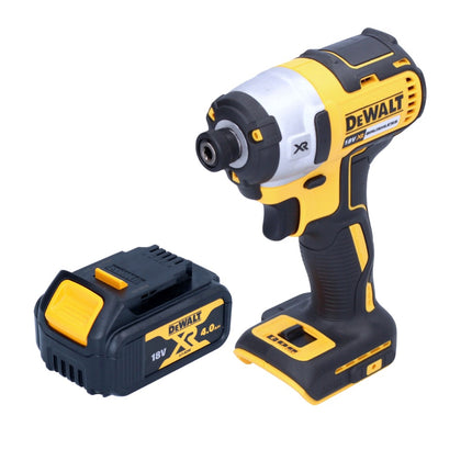 Akumulatorowy klucz udarowy DeWalt DCF 887 N 18 V 205 Nm 1/4" bezszczotkowy + 1x akumulator 4,0 Ah - bez ładowarki