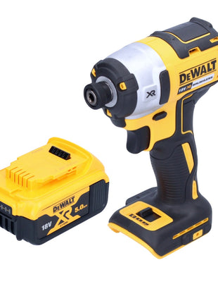 Llave de impacto a batería DeWalt DCF 887 N 18 V 205 Nm 1/4" sin escobillas + 1x batería 5,0 Ah - sin cargador