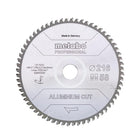 Metabo Aluminium Cut - Lama circolare professionale 216 x 30 mm Z58 FZ/TZ 5 NEG ( 628443000 ) per alluminio