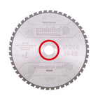 Metabo Precision Cut Wood - Hoja de sierra circular profesional 254 x 30 mm Z48 ( 628221000 ) WZ 5 NEG