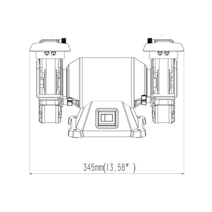 Metabo DS 150 M Lijadora doble 370 W 150 x 20 x 20 mm ( 604150000 )