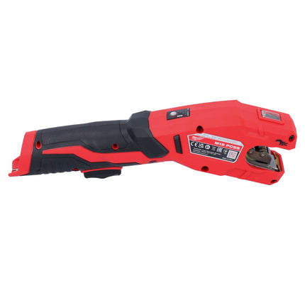 Milwaukee M12 PCSS-251 Akumulatorowy obcinak do rur ze stali nierdzewnej 12 V 12 - 28 mm + 1x akumulator 2,5 Ah + ładowarka