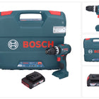 Bosch GSB 18V-45 Taladro percutor profesional sin cable 18 V 45 Nm + 1 acumulador 2,0 Ah + maletín - sin cargador
