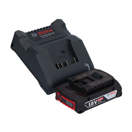 Bosch GSB 18V-45 Taladradora percutora profesional sin cable 18 V 45 Nm + 1 acumulador 2,0 Ah + cargador + maletín en L