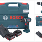 Bosch GSB 18V-45 Professional Perceuse-visseuse à percussion sans fil 18 V 45 Nm Brushless + 2x batterie 4,0 Ah + chargeur + L-Case