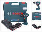 Bosch GSB 18V-45 Profesjonalna akumulatorowa wiertarko-wkrętarka udarowa 18 V 45 Nm bezszczotkowa + 2x akumulator 4,0 Ah + ładowarka + walizka L