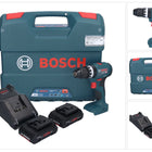 Bosch GSB 18V-45 Professional 18 V 45 Nm Brushless trapano avvitatore a percussione senza filo + 2x batteria ProCORE 4,0 Ah + caricabatterie + L-Case