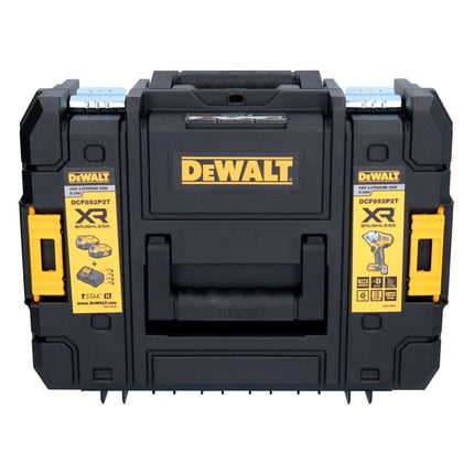 DeWalt DCF 892 NT cordless impact wrench 18 V 813 Nm 1/2" Brushless + 1x battery 1,7 Ah + TSTAK - without charger