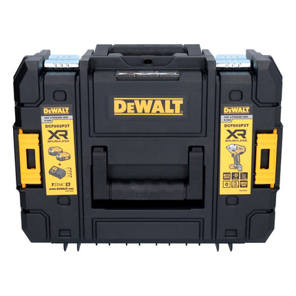 DeWalt DCF 892 NT cordless impact wrench 18 V 813 Nm 1/2" brushless + 1x battery 2.0 Ah + TSTAK - without charger