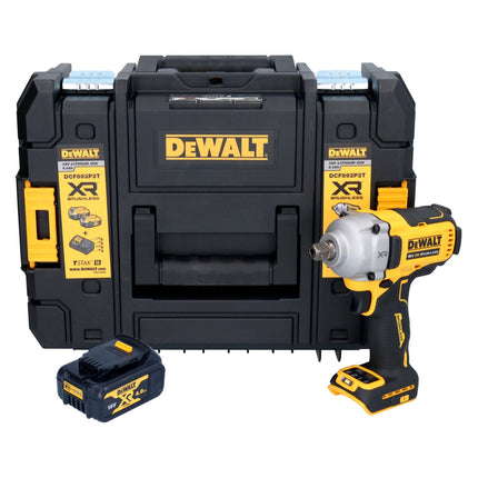 DeWalt DCF 892 NT cordless impact wrench 18 V 813 Nm 1/2" brushless + 1x battery 4.0 Ah + TSTAK - without charger