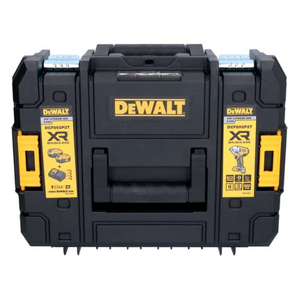 DeWalt DCF 892 NT cordless impact wrench 18 V 813 Nm 1/2" brushless + 1x battery 4.0 Ah + TSTAK - without charger