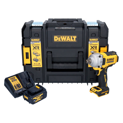 DeWalt DCF 892 M1T cordless impact wrench 18 V 813 Nm 1/2" brushless + 1x battery 4.0 Ah + charger + TSTAK