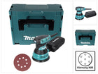 Makita BO 5031 Ponceuse excentrique 300 watts 125 mm + 50x papier abrasif K80 + Makpac