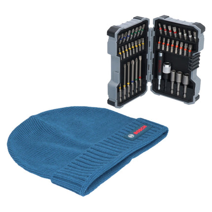 Juego de puntas de destornillador Bosch de 43 piezas extra duras de 1/4" + gorro/gorro Bosch gratis (0615997658)