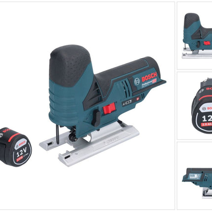 Bosch GST 12V-70 Sierra de calar profesional con acumulador 12 V 70 mm + 1x acumulador 2,0 Ah - sin cargador