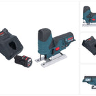 Bosch GST 12V-70 Profesjonalna wyrzynarka akumulatorowa 12 V 70 mm + 1x akumulator 2,0 Ah + ładowarka