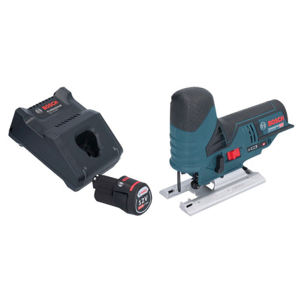 Bosch GST 12V-70 Profesjonalna wyrzynarka akumulatorowa 12 V 70 mm + 1x akumulator 2,0 Ah + ładowarka