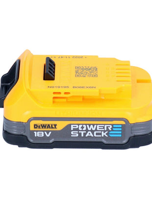 DeWalt DCB 1104 E1 Kit de démarrage sans fil 12 V / 18 V 1x batterie Powerstack 1,7 Ah + chargeur DCB 1104