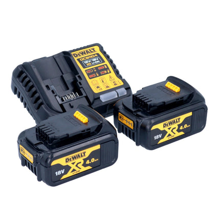 DeWalt DCB 1104 M2 kit de démarrage 12 V / 18 V 2x batterie 4,0 Ah + chargeur DCB 1104
