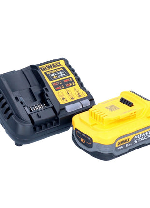 Zestaw startowy akumulatorów DeWalt DCB 1104 H1 12 V / 18 V 1x akumulator Powerstack 5,0 Ah + ładowarka DCB 1104