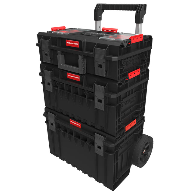 Toolbrothers RHINO XXL ECO Workshop Set Toolbox Comfort+ Height L + Toolbox Comfort+ Height M + Cart Plus