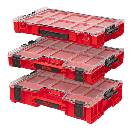 Toolbrothers RHINO L Organizer ULTRA altura XL cajas 9 l IP54 con cajas extraíbles
