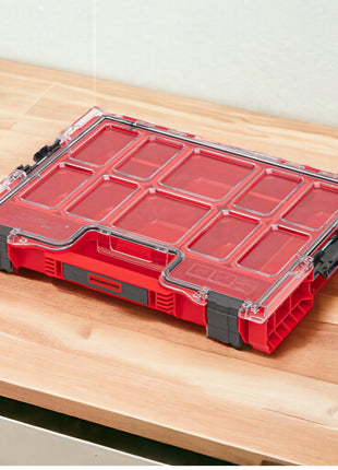 Toolbrothers RHINO L Organizador ULTRA altura L cajas 452 x 358 x 79 mm 6 l apilable IP54 con 8 inserciones