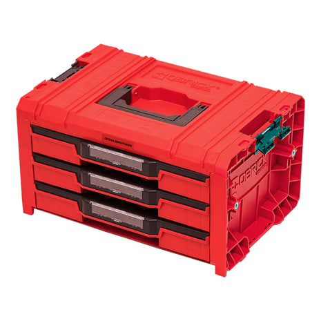 Toolbrothers RHINO L Cajón 3 ULTRA Organize+ maletín de herramientas 450 x 310 x 244 mm 13,5 l apilable IP54 con 3 cajones