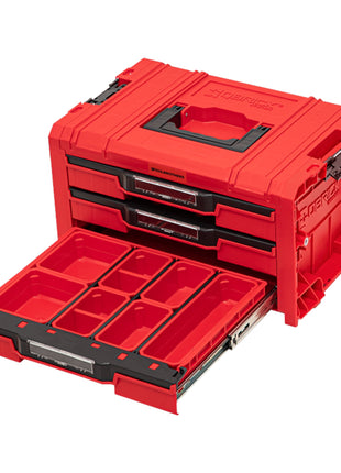 Toolbrothers RHINO L Cajón 3 ULTRA Organize+ maletín de herramientas 450 x 310 x 244 mm 13,5 l apilable IP54 con 3 cajones