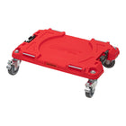 Toolbrothers RHINO L Rodillo de transporte móvil Plataforma de transporte con plataforma de rodillos ULTRA 506 x 325 x 140 mm Capacidad de carga de 100 kg