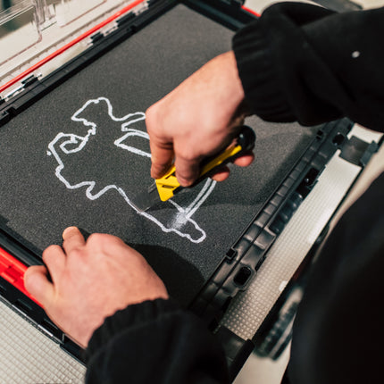 Toolbrothers RHINO L Organizer ECO Altura M Multicapa Personalizado 5 l IP54