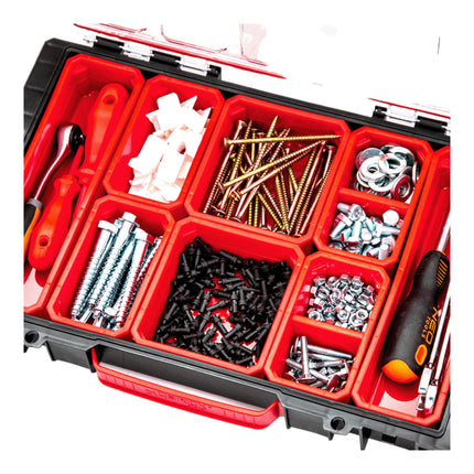 Toolbrothers RHINO L Organizer ECO altezza M scatole 5 l IP54 con scatole estraibili