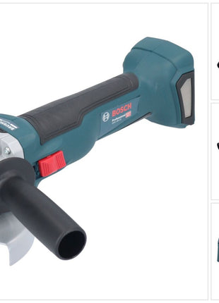 Bosch Amoladora angular inalámbrica GWS 18V-10 Professional 18 V 115 mm sin escobillas (06019J4000) Solo - sin batería, sin cargador