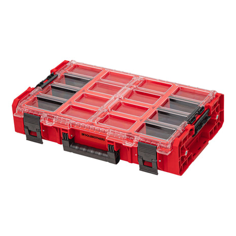 Toolbrothers RHINO XXL Organizer ULTRA Height XL Boxes Custom 582 x 387 x 131 mm 13,5 l IP66 z 8 wkładkami i 6 przegrodami