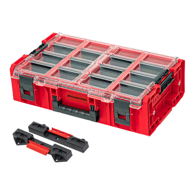 Toolbrothers RHINO XXL Organizer ULTRA altura XXL + XXL Adaptador de conexión 19,5 l IP66
